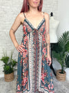 Penny Teal Hanky Dress