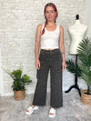 Vivienne Retro Cheetah Jeans Grey