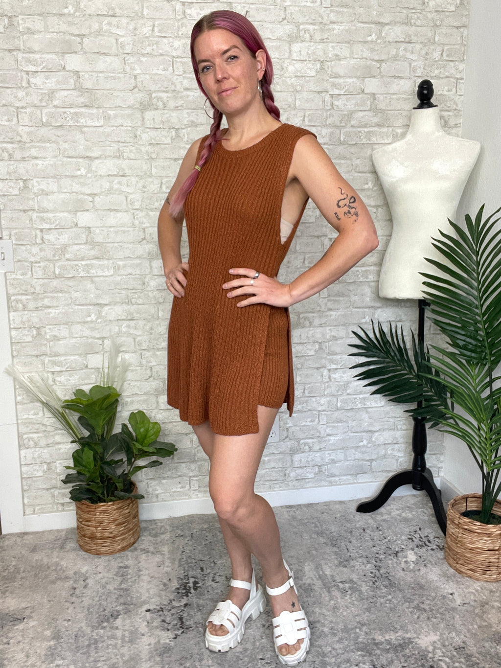 Claudia Crochet Set Ginger - Top