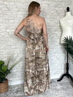 Penny Satin Wide Leg Jumpsuit
