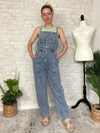 Demi Drawstring Denim Overall