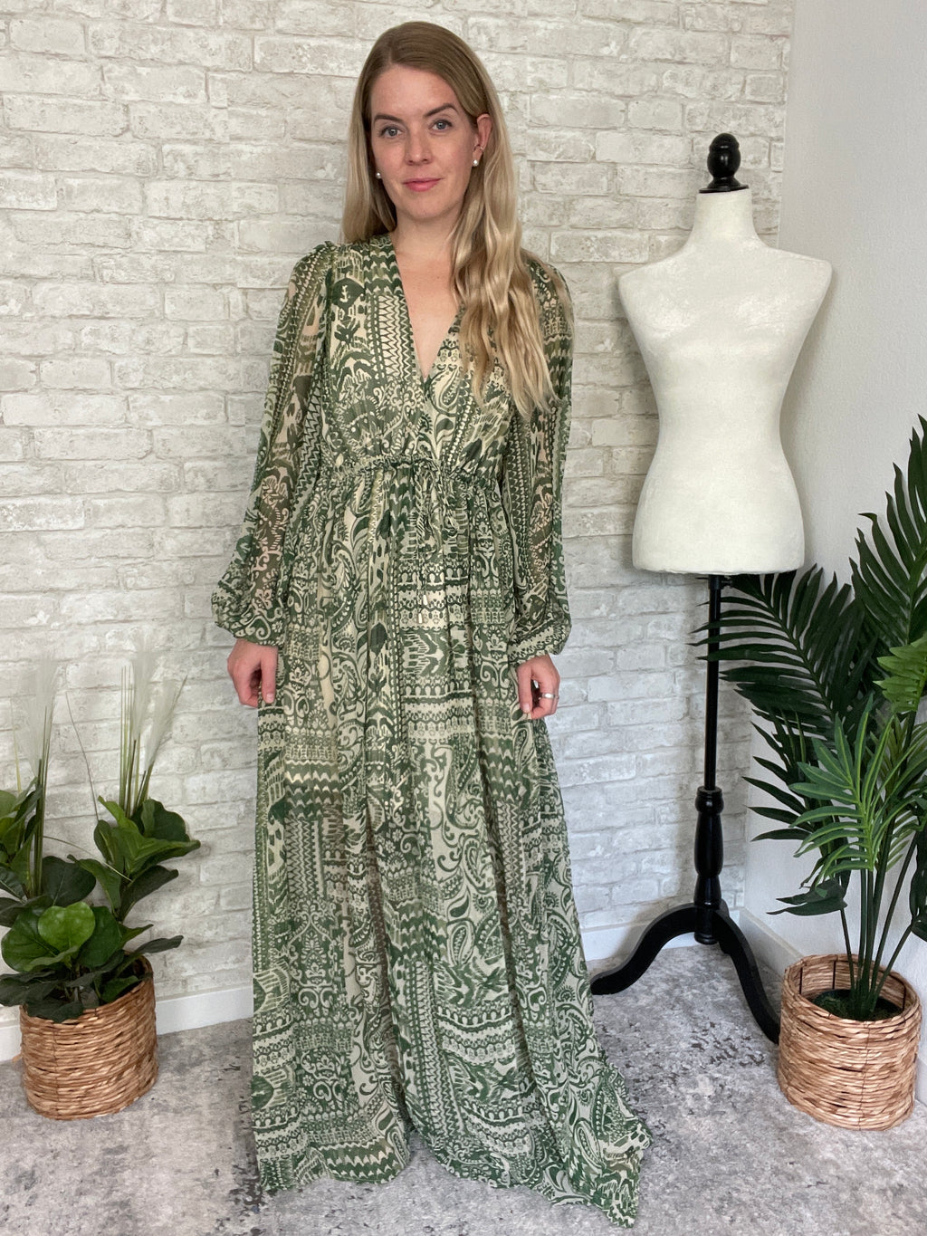 Lucia Garden Maxi Dress