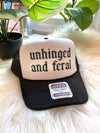 Unhinged+Feral Hat Black