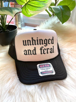 Unhinged+Feral Hat Black