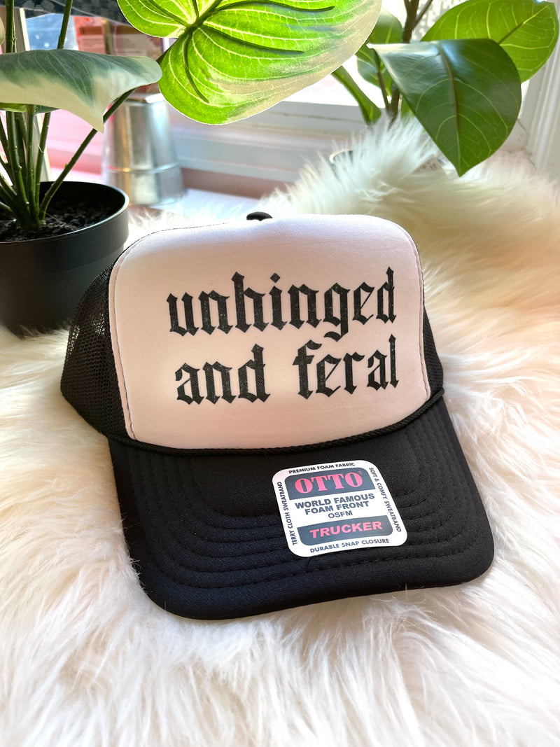Unhinged+Feral Hat Black