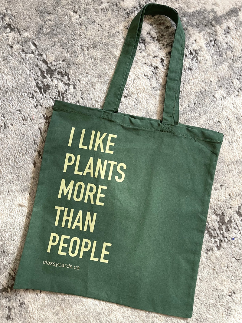 I Like Plants Tote Bag