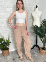 Shelly Lightweight Lounge Pant Tan