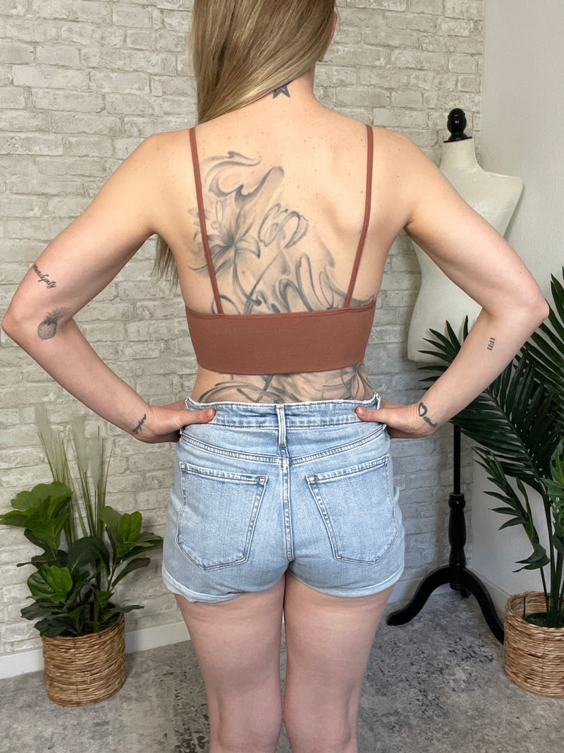 Triangle Spaghetti Strap Brami