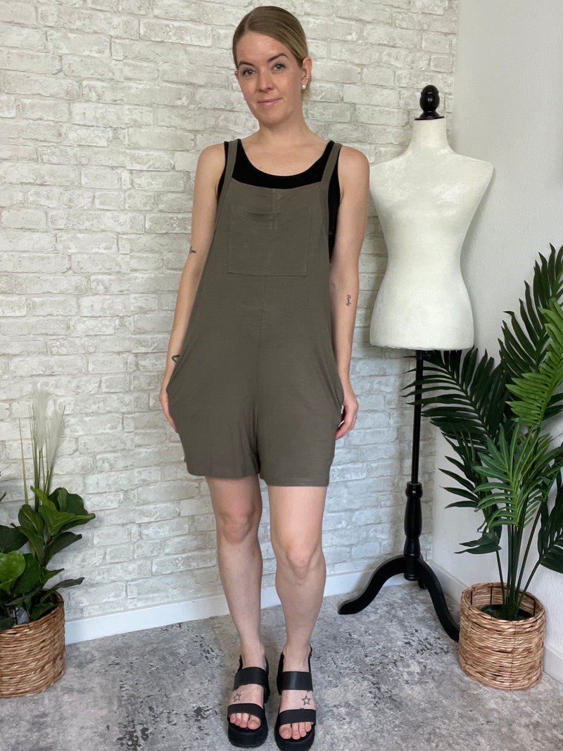 Polly Front Pocket Jumper Olive