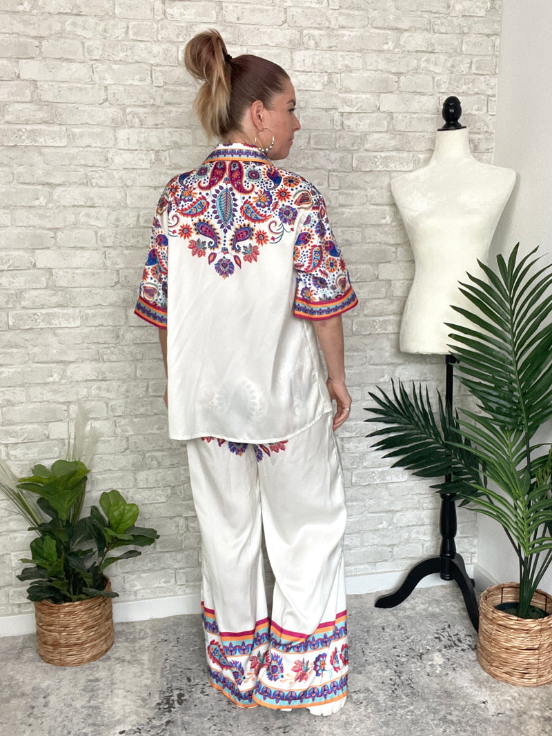 Paisley Goddess Set Top