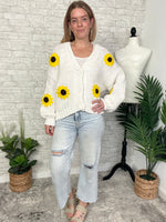 Sunflowers + Sunshine Cardigan
