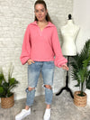 Langley Coral Sweater