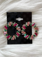 Gem Wreath Earrings