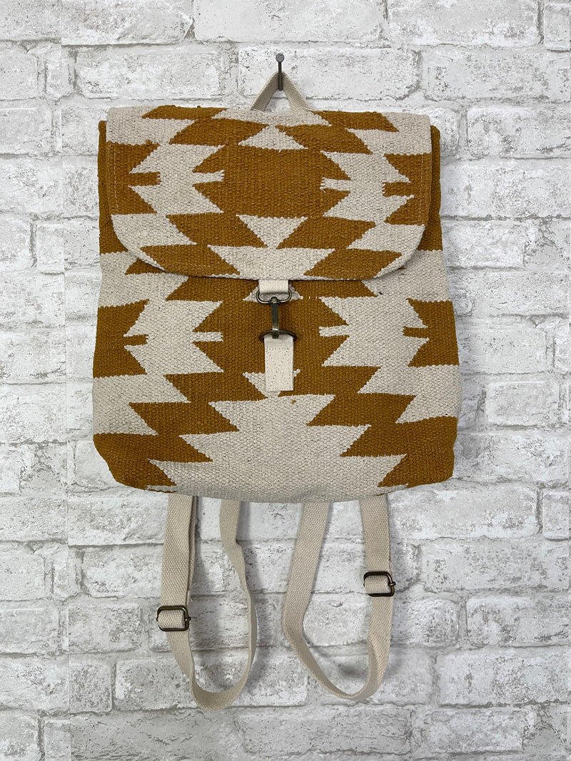 Camel + Cream Backpack