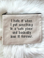 Safe Place Bag