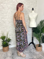 Halle Floral Cool Combo Jumpsuit