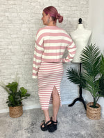 Devon Sweater Set - Cardigan Pink