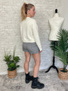 Pinchy Crab Sweater White