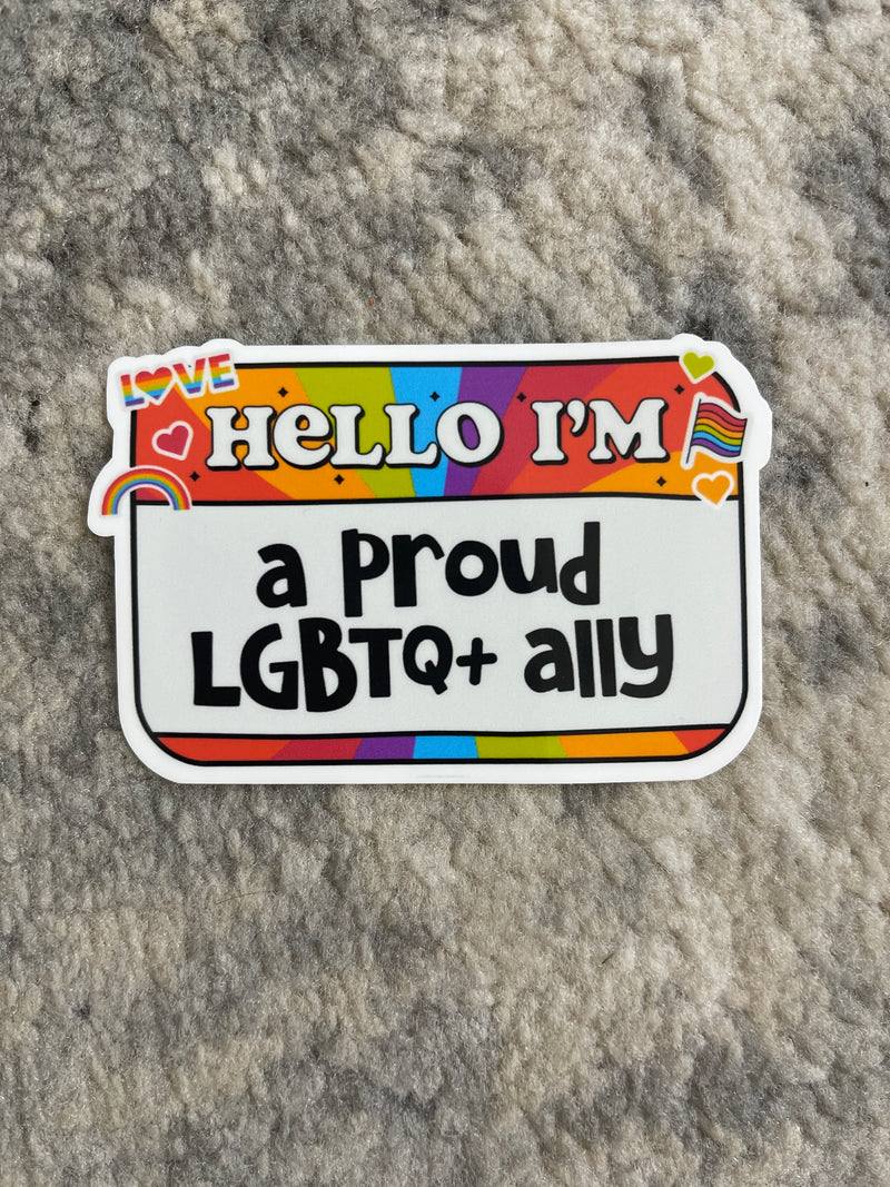 Proud Ally Sticker