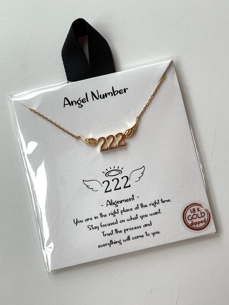 Angel Number 222 Gold