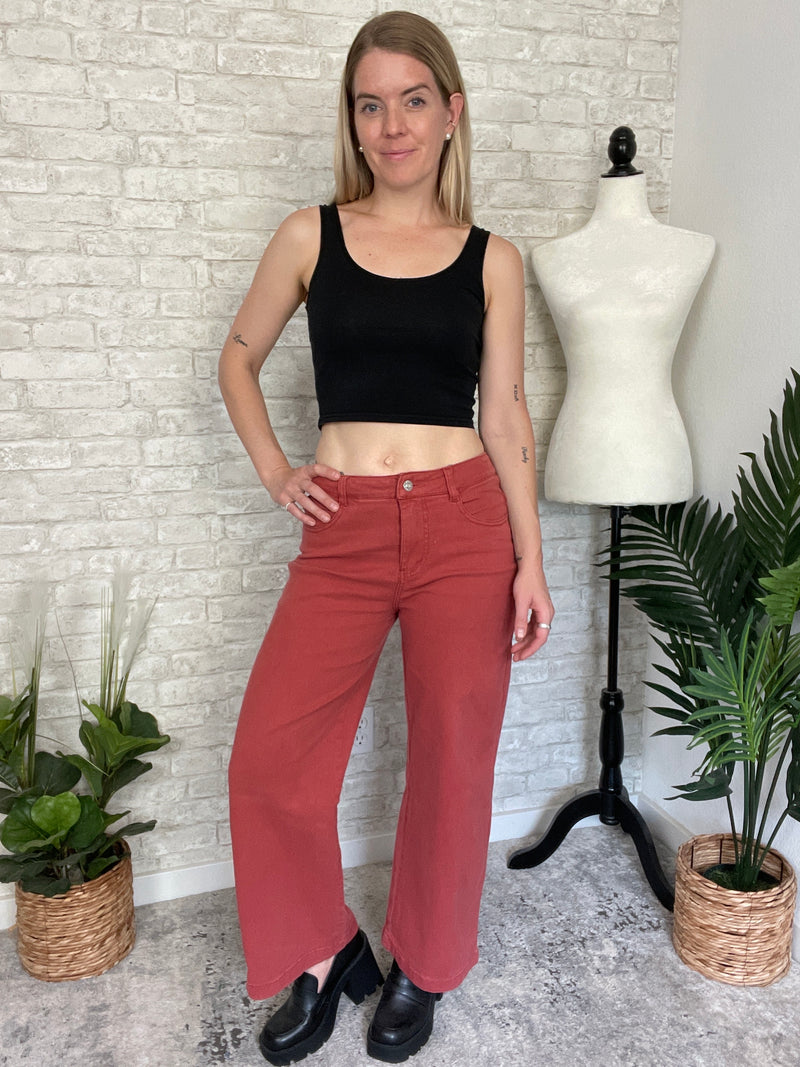 Venice Denim Jeans Rust