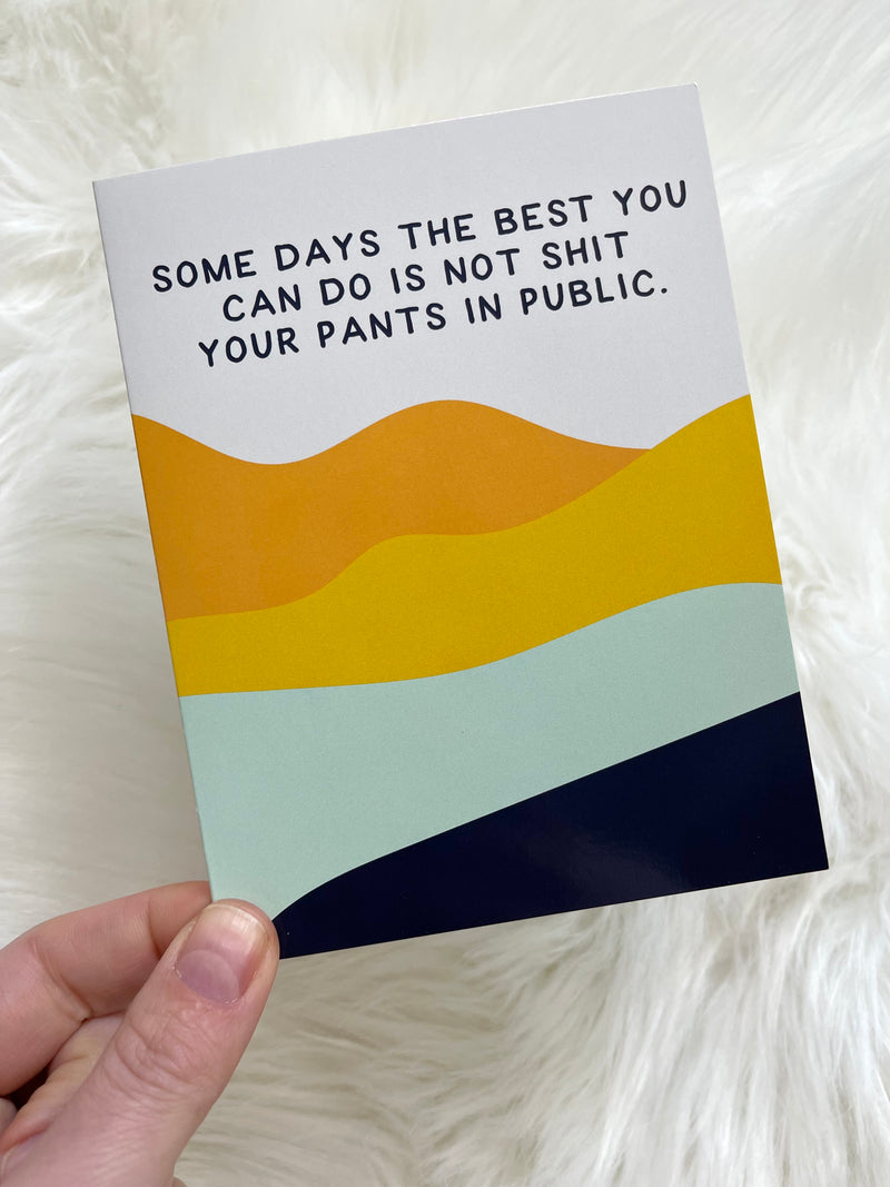 Shit Your Pants Card