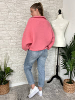 Langley Coral Sweater
