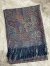 Shimmer Pashmina - Royal Combo/Blue