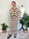 Devon Sweater Set - Cardigan Brown