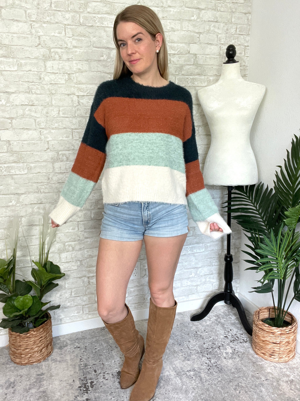 Bellamy Color Blocked Sweater