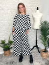 Becka Black+White Checker Set Bottoms