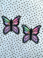 Rainbow Butterfly Pasties