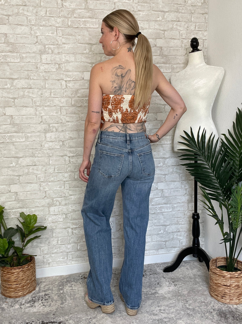 Ryder High Rise Baggy "S" Seam Denim