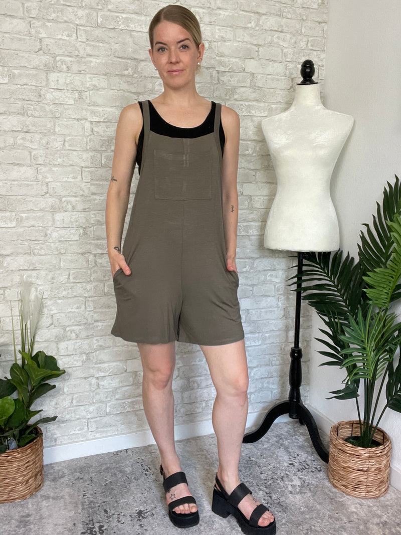 Polly Front Pocket Jumper Olive