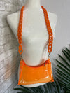 Festival Clear bag - Orange