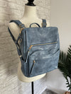 Brielle Convertible Backpack Vintage Blue