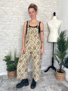 Floral Tapestry Overalls