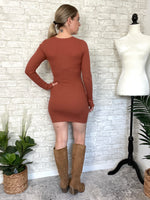 Tia Knit Dress Ginger