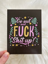 Fuck Shit Up Card