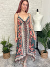 Penny Teal Hanky Dress