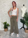 Vivienne Retro Cheetah Jeans Mocha
