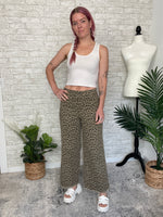 Vivienne Retro Cheetah Jeans Mocha