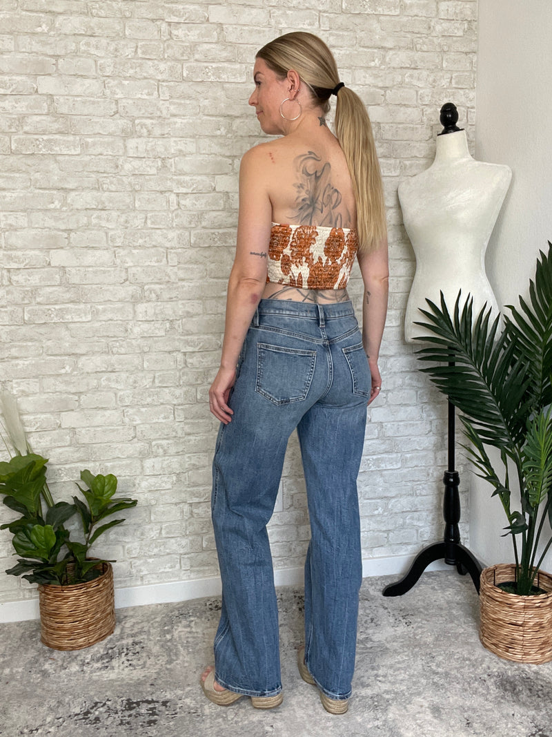 Ryder High Rise Baggy "S" Seam Denim