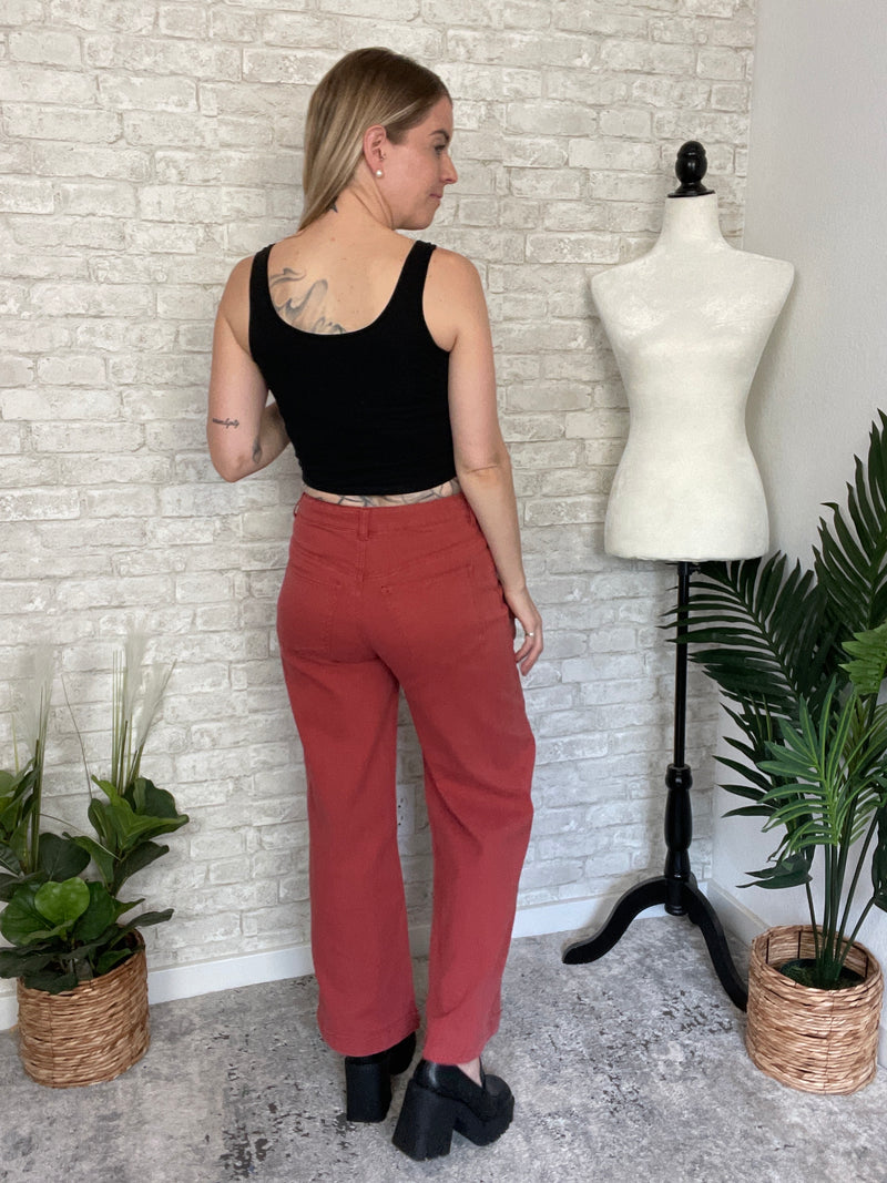 Venice Denim Jeans Rust