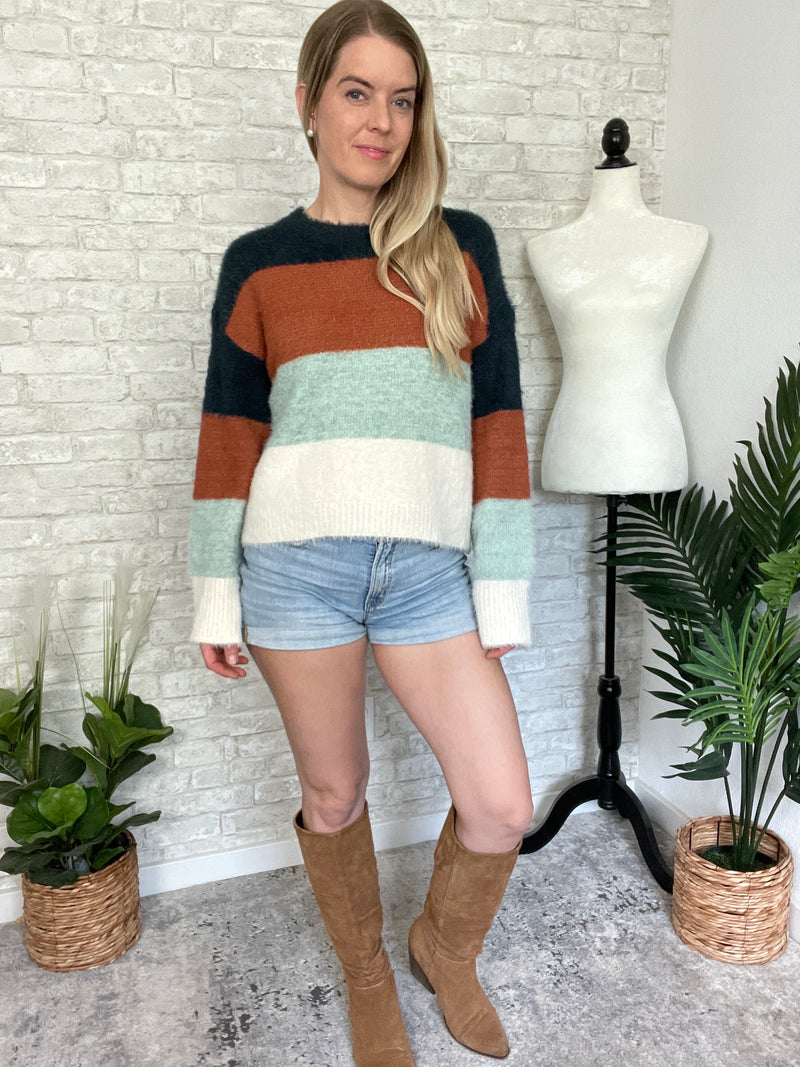 Bellamy Color Blocked Sweater