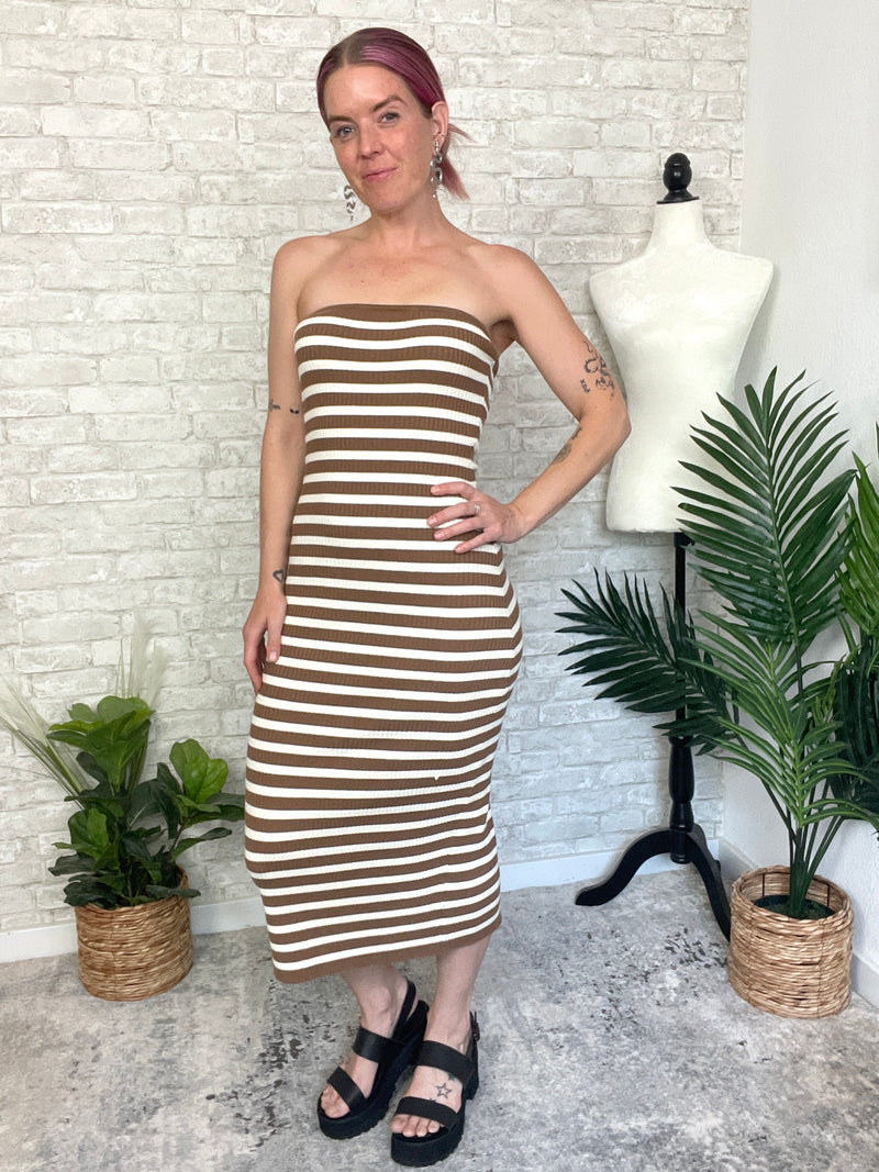 Devon Sweater Set - Dress Brown
