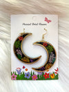 New Moon Floral Sunshine Earrings