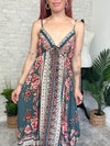Penny Teal Hanky Dress