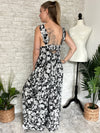 Danica Floral Jumpsuit Black