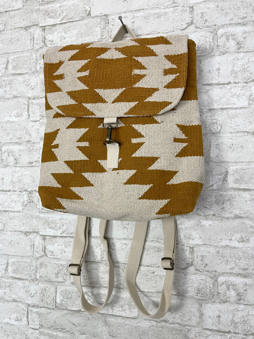 Camel + Cream Backpack